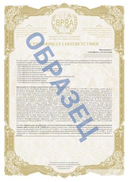 Образец Приложение к СТО 01.064.00220722.2-2020 Ачинск Сертификат СТО 01.064.00220722.2-2020 